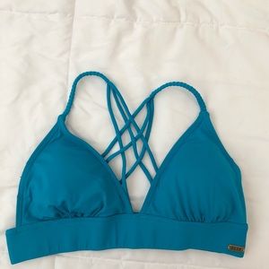 Roxy Blue Bikini Top